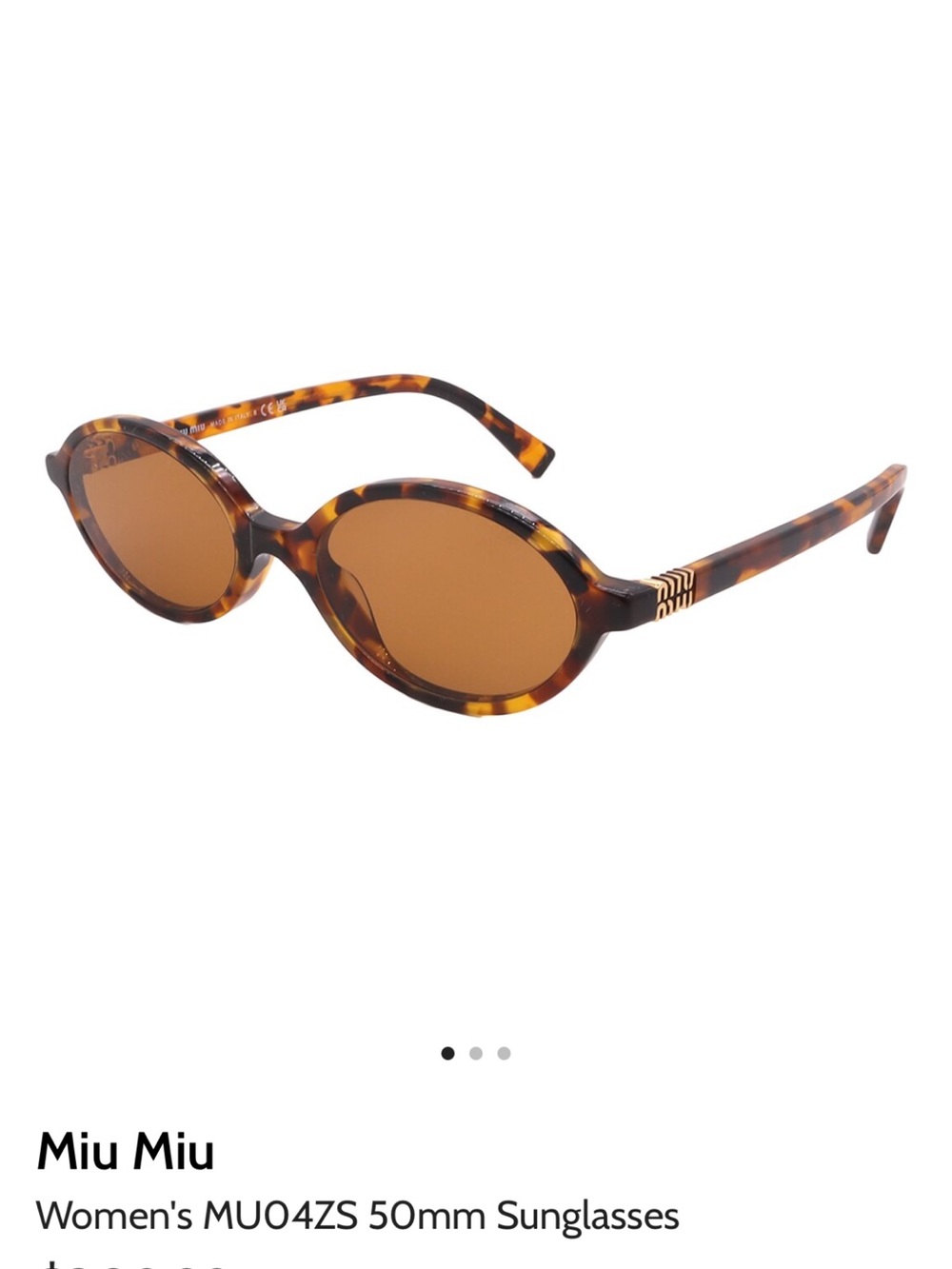Miu Miu
Women's 50mm Sunglasses